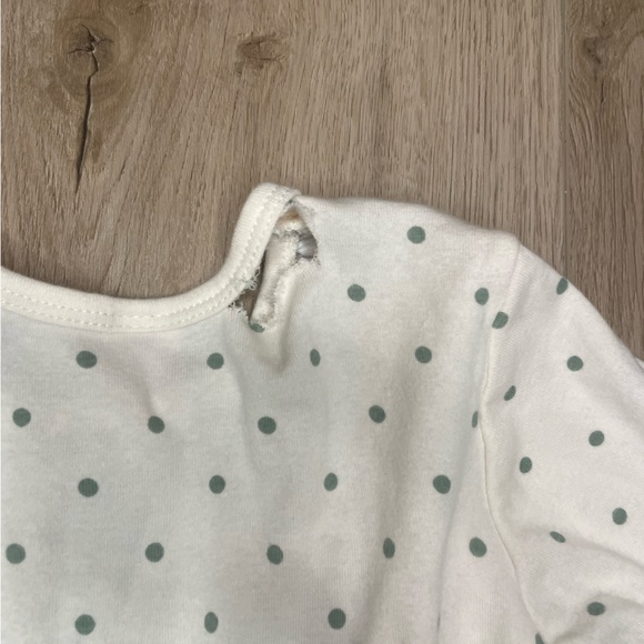 Giggle Moon toddler dress. Red, Black, and White - Picture 3 of 6